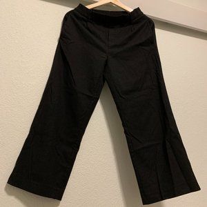 Zara Trafaluc Women's Size XS Black Crop Wide